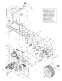 Part Location Diagram of 783-0667B-0637 MTD Transmission Torque Bracket